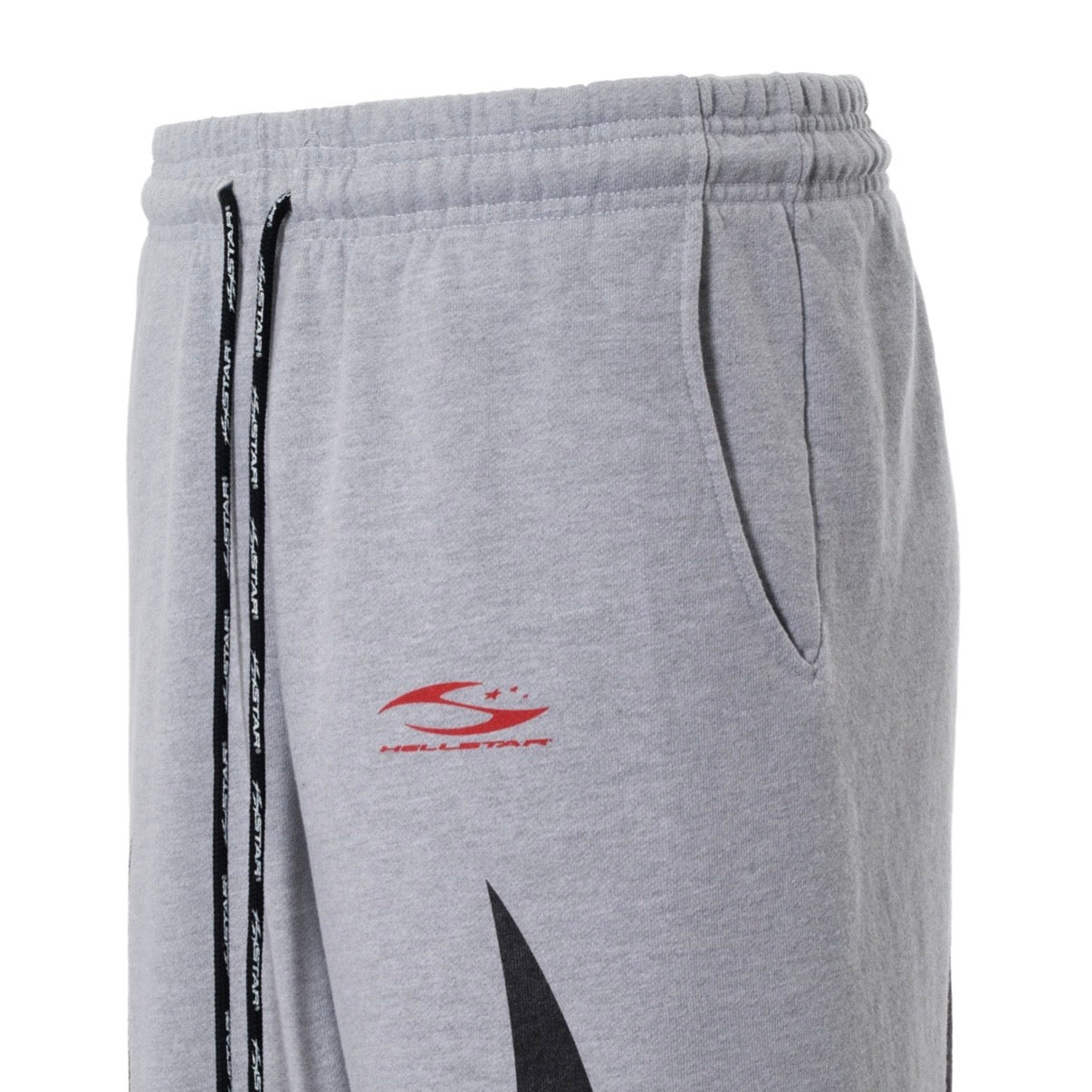Hellstar Grey H3star 3/4 Shorts