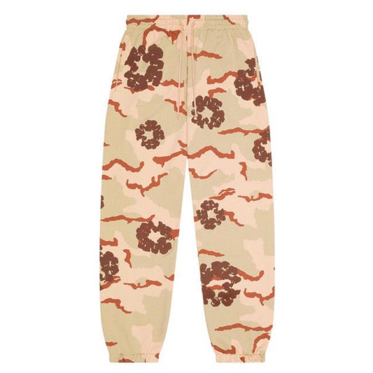 Denim Tears Tan Camo Cotton Wreath Sweatpants