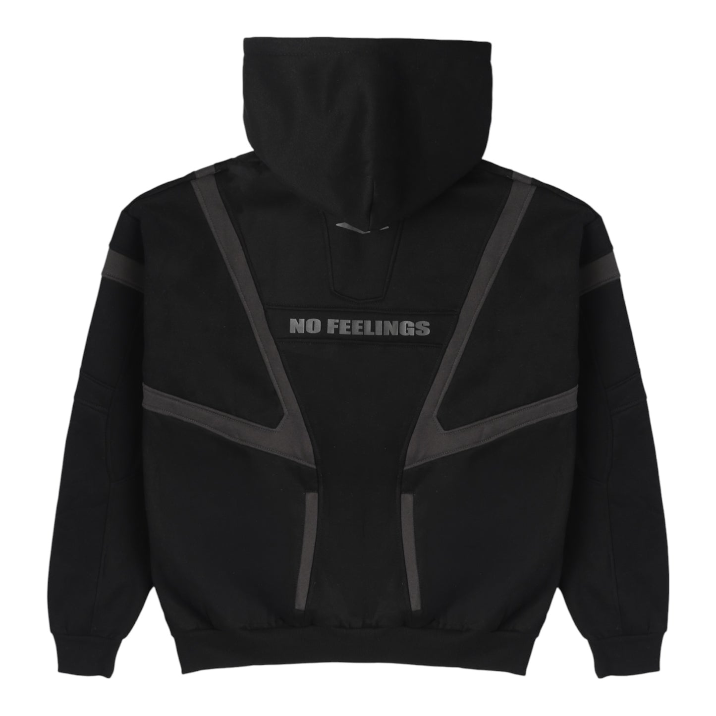 No Feelings Black Utility Jacket