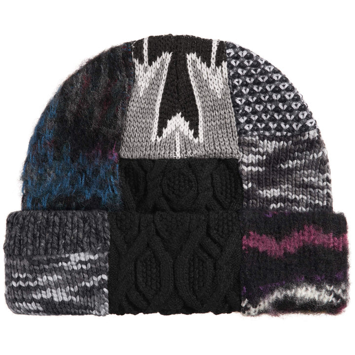 Supreme Black Patchwork Beanie | Soles District
