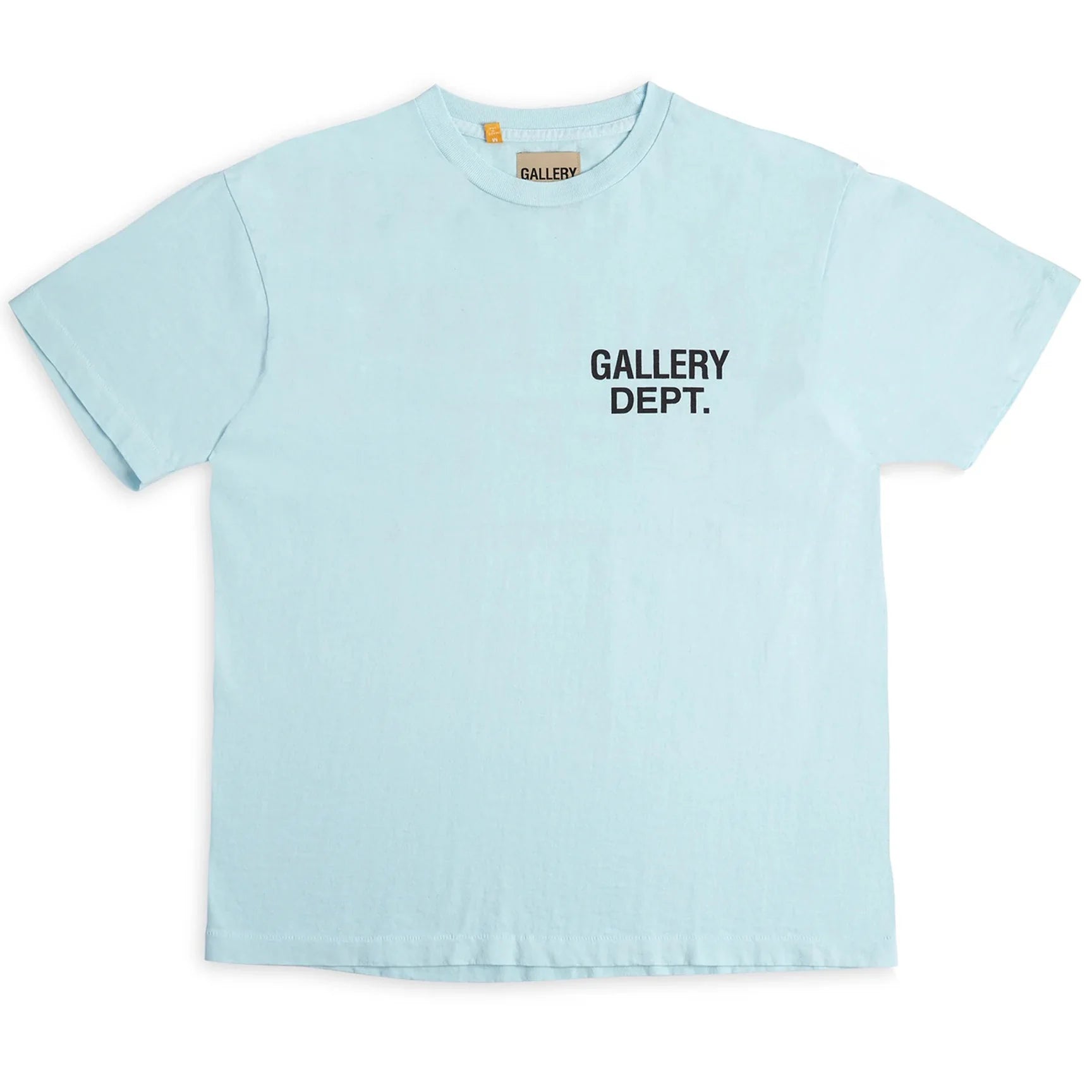 Gallery Dept Baby Blue Souvenir T-Shirt Front View