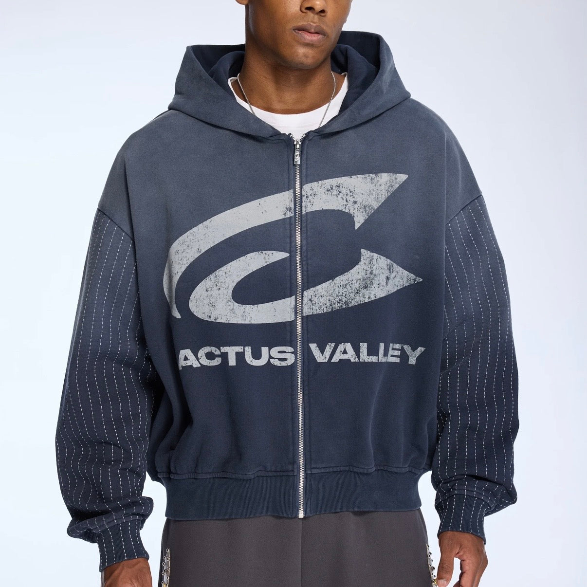 AZVA Stitch Zip Hoodie