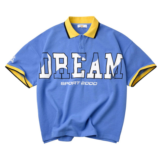 Vale Casa Azul Dreams Polo Short Sleeve