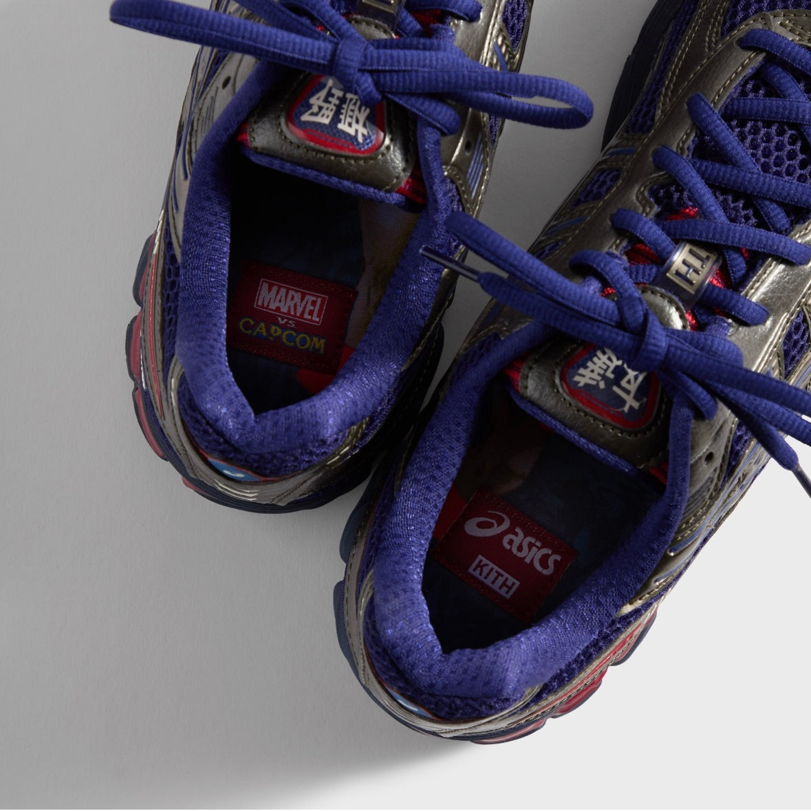 Kith Asics Gel-Kayano 12.1 Marvel vs Capcom Captain America
