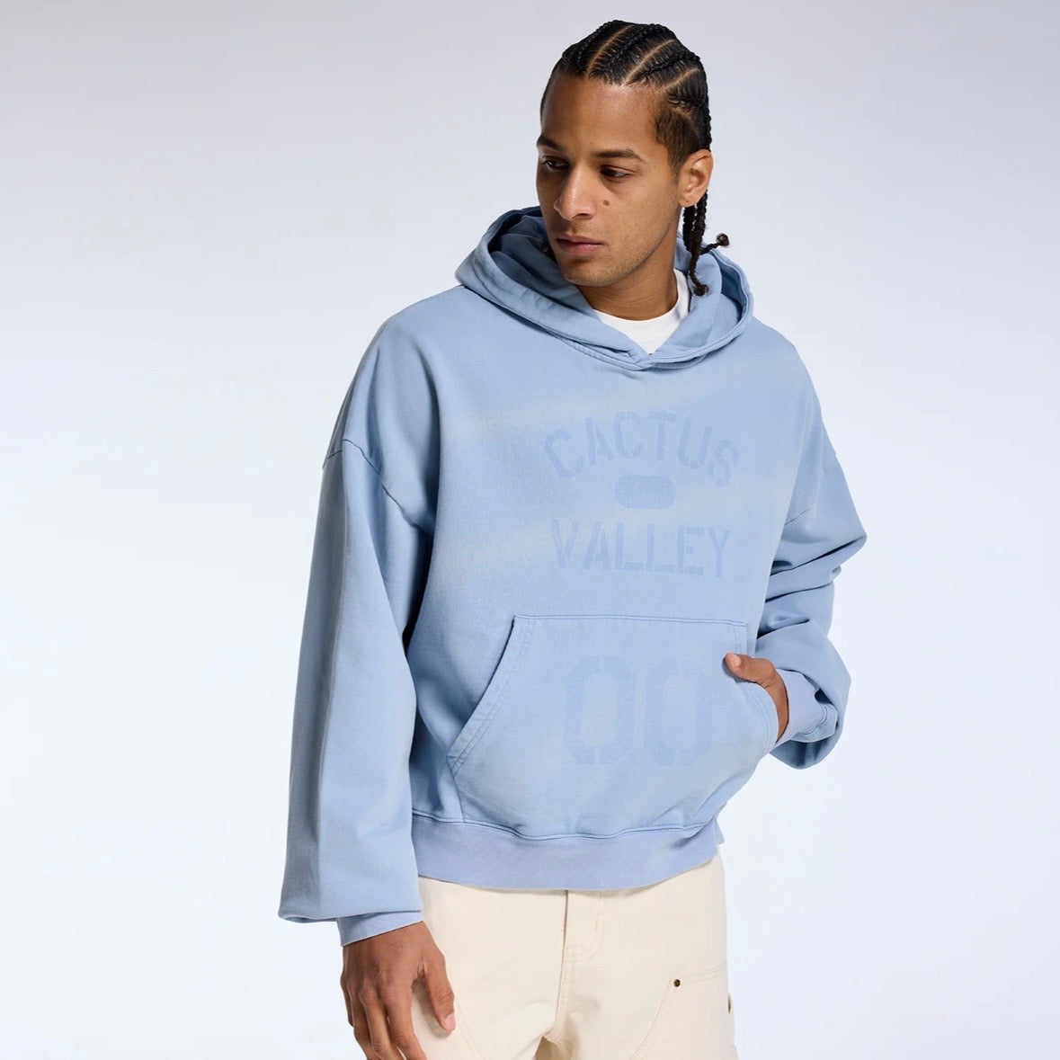 AZVA Cactus Stencil Hoodie