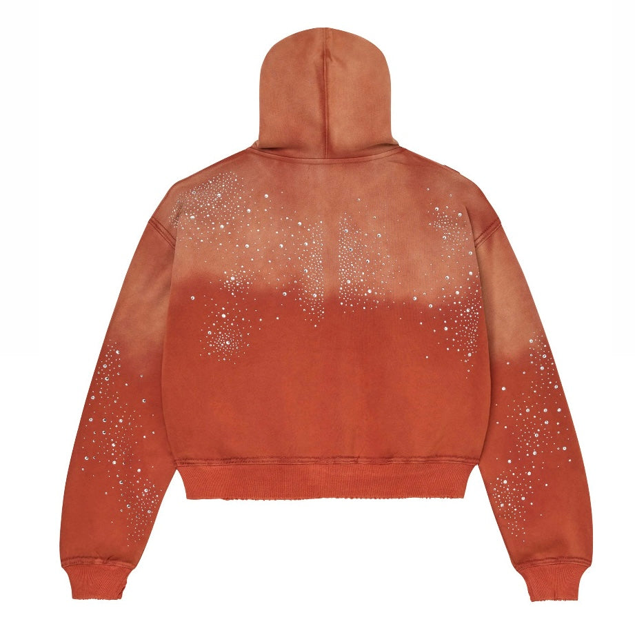 Vale Orange Classico Zip Hoodie