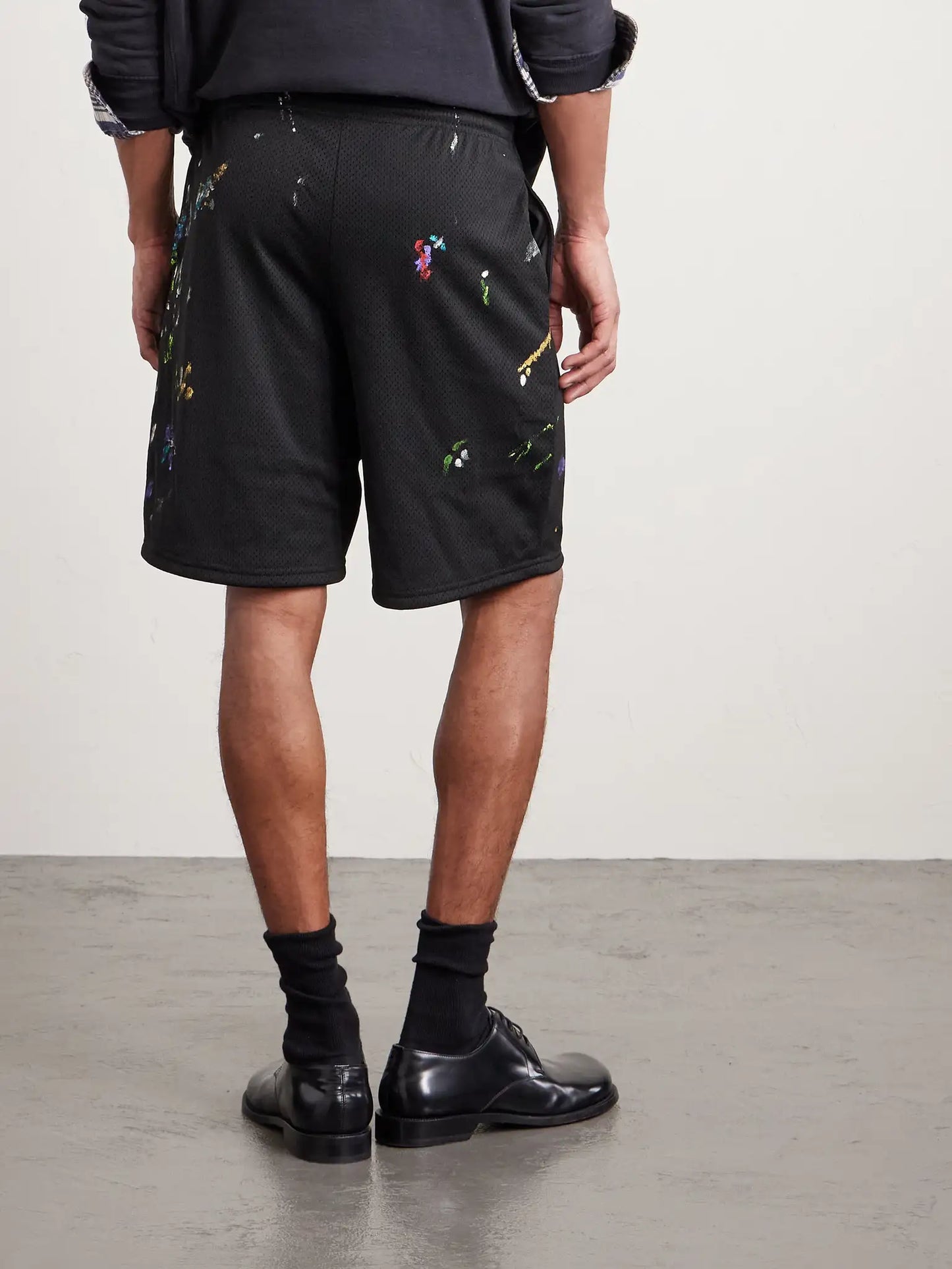 Gallery Dept Black Studio Gym Shorts