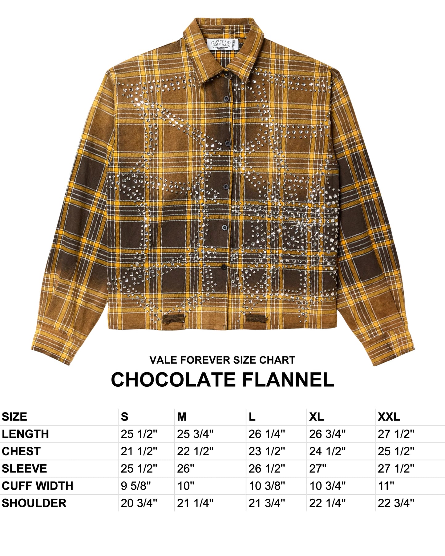 Vale Chocolate Flannel