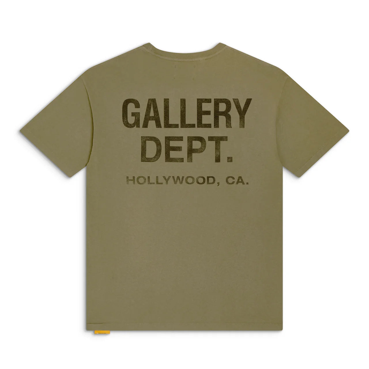 Gallery Dept Olive Souvenir Logo T-Shirt