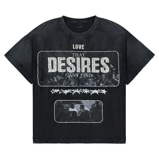 Stile De Amor Black Amor in Desires T-Shirt