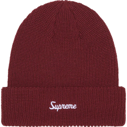 Supreme Cardinal Loose Gauge Beanie