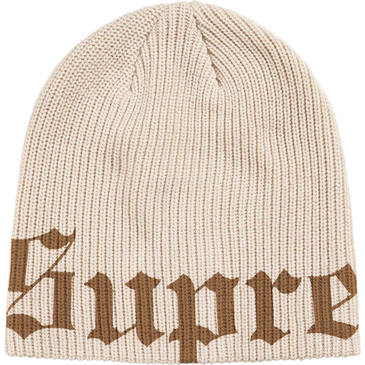 Supreme Stone Old English Printed Beanie