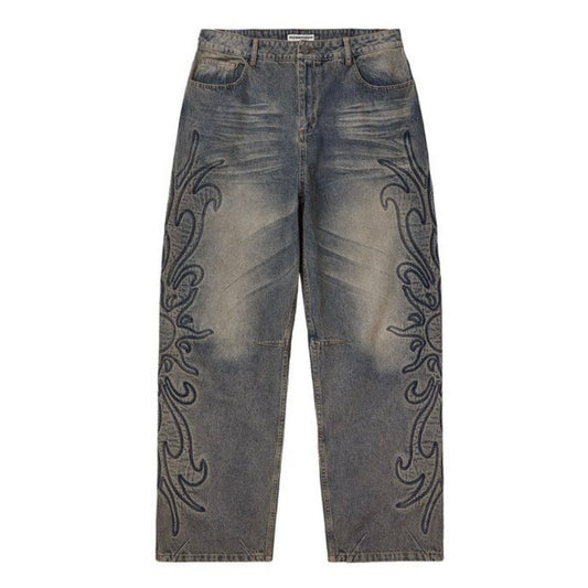 Vale Blue Flare Denim Pants