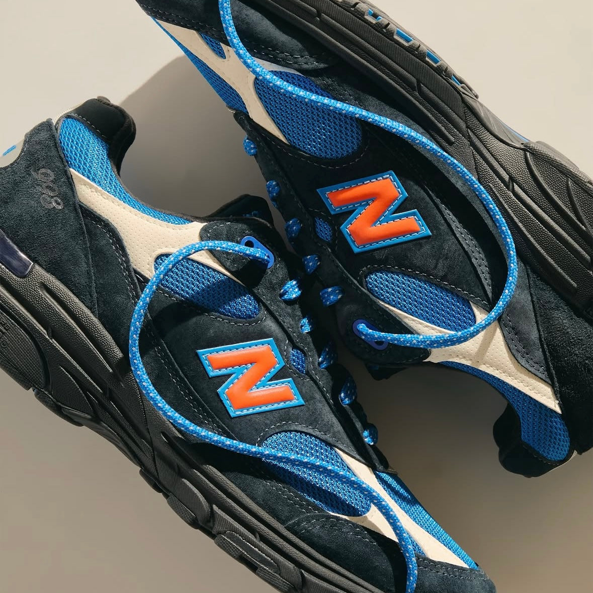 Kith New Balance 993 MiUSA Knicks Navy