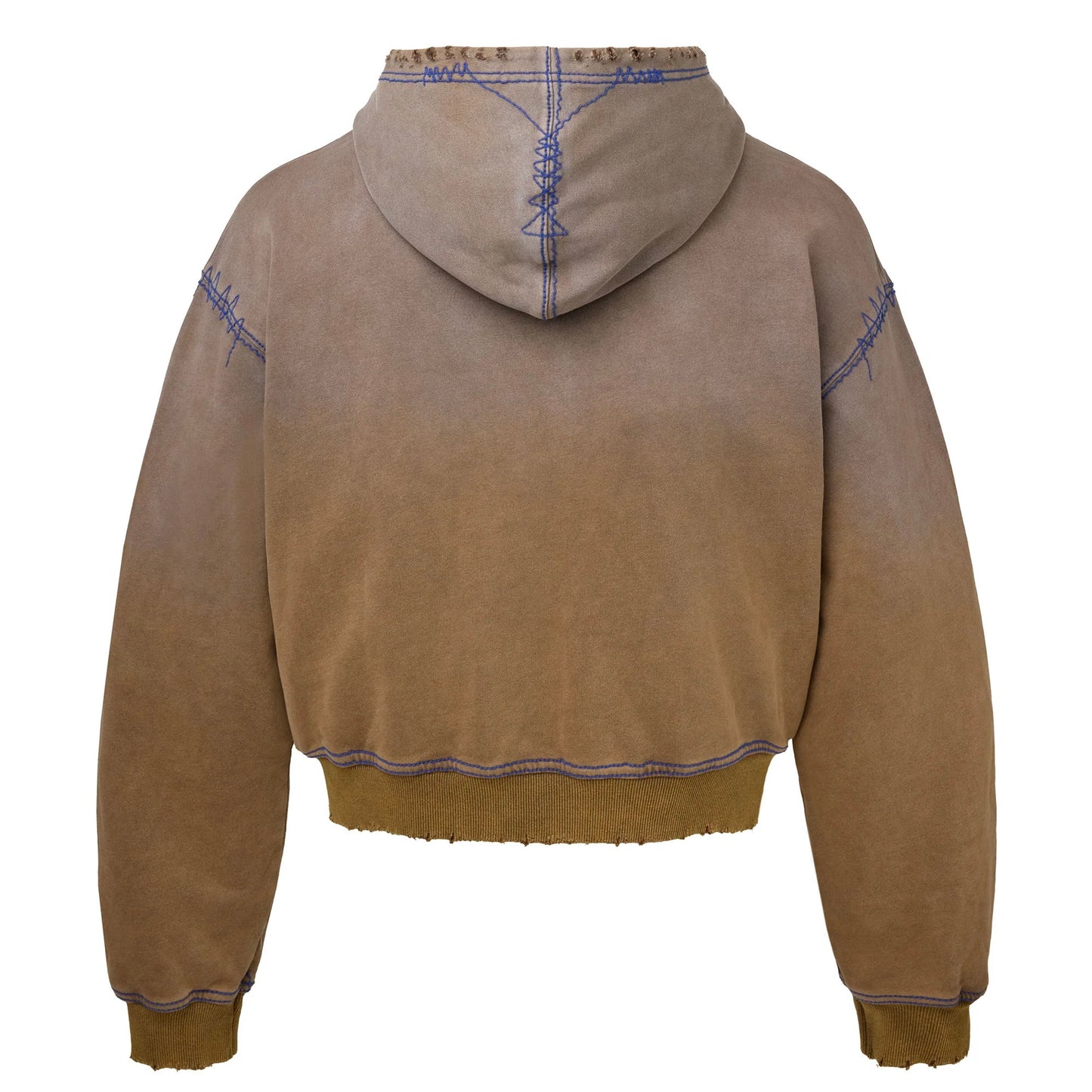 Vale Brown Sunny Zip Hoodie