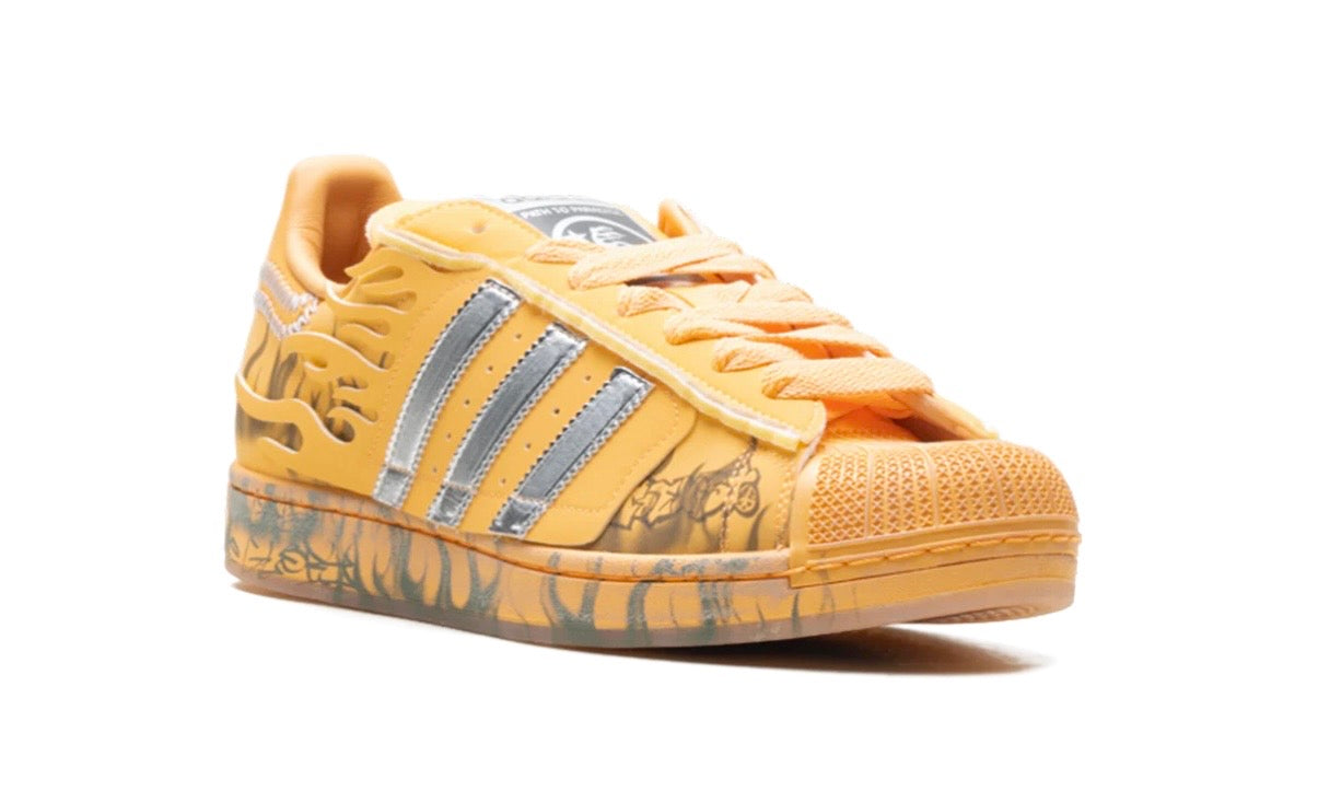 Hellstar Adidas Superstar II Cream Hazy Orange