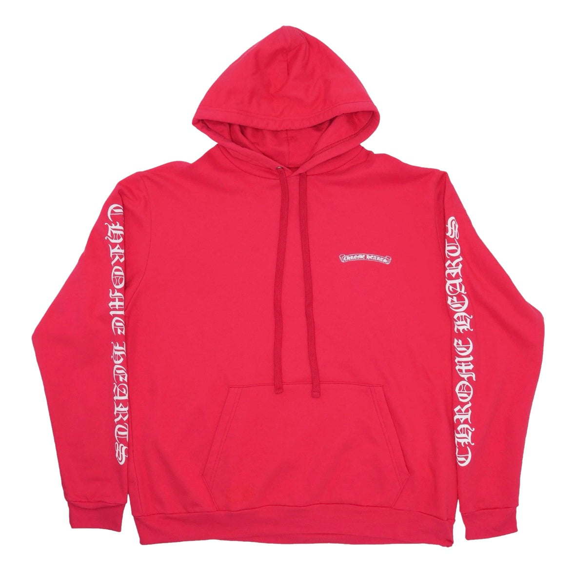 Chrome Hearts Red White Hoodie