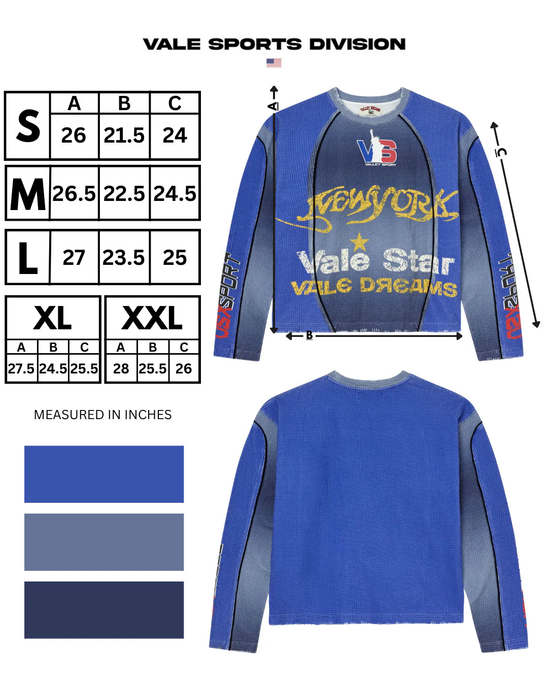 Vale Star Thermal Long Sleeve