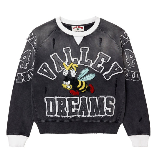 Vale Black Insignia Crewneck