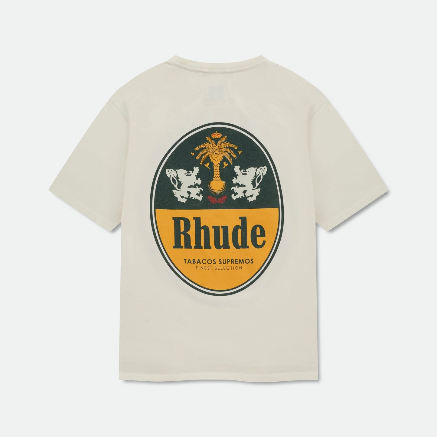 Rhude Vintage White Tobaco T-Shirt
