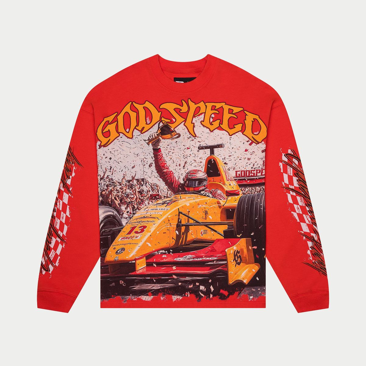 Godspeed Red F1 Finishline Long Sleeve