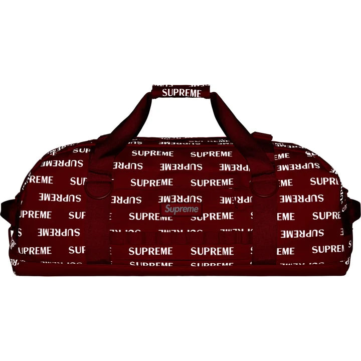 Supreme Red Large Duffle Bag FW26
