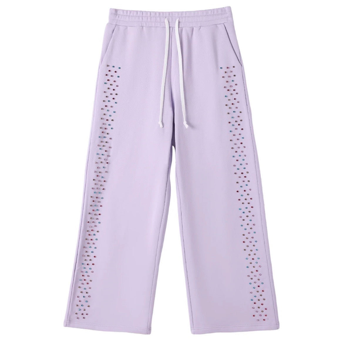 AZVA Lavender Crystal Cactus Sweatpants