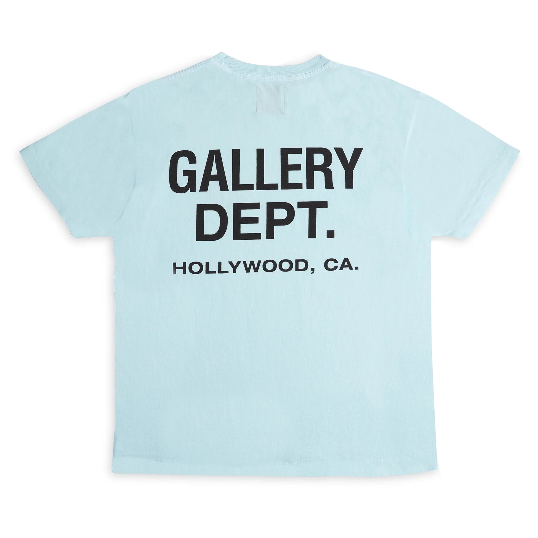 Gallery Dept Baby Blue Souvenir T-Shirt Back View