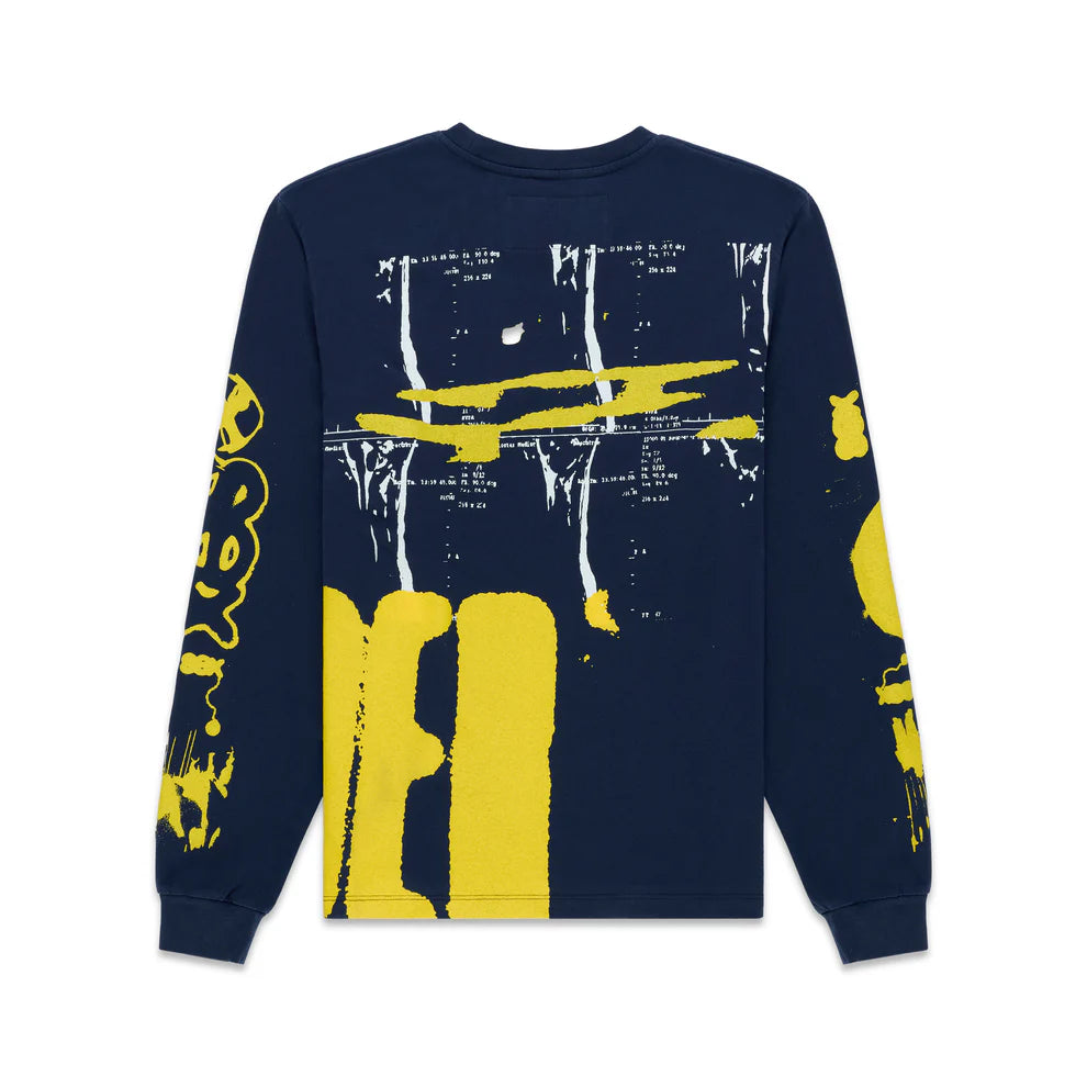 Sp5der Navy X-Ray Long Sleeve