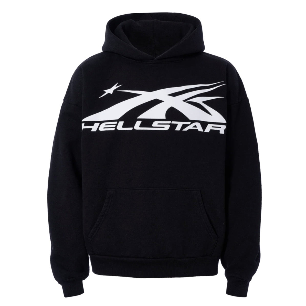 Hellstar Black Sports Logo Hoodie