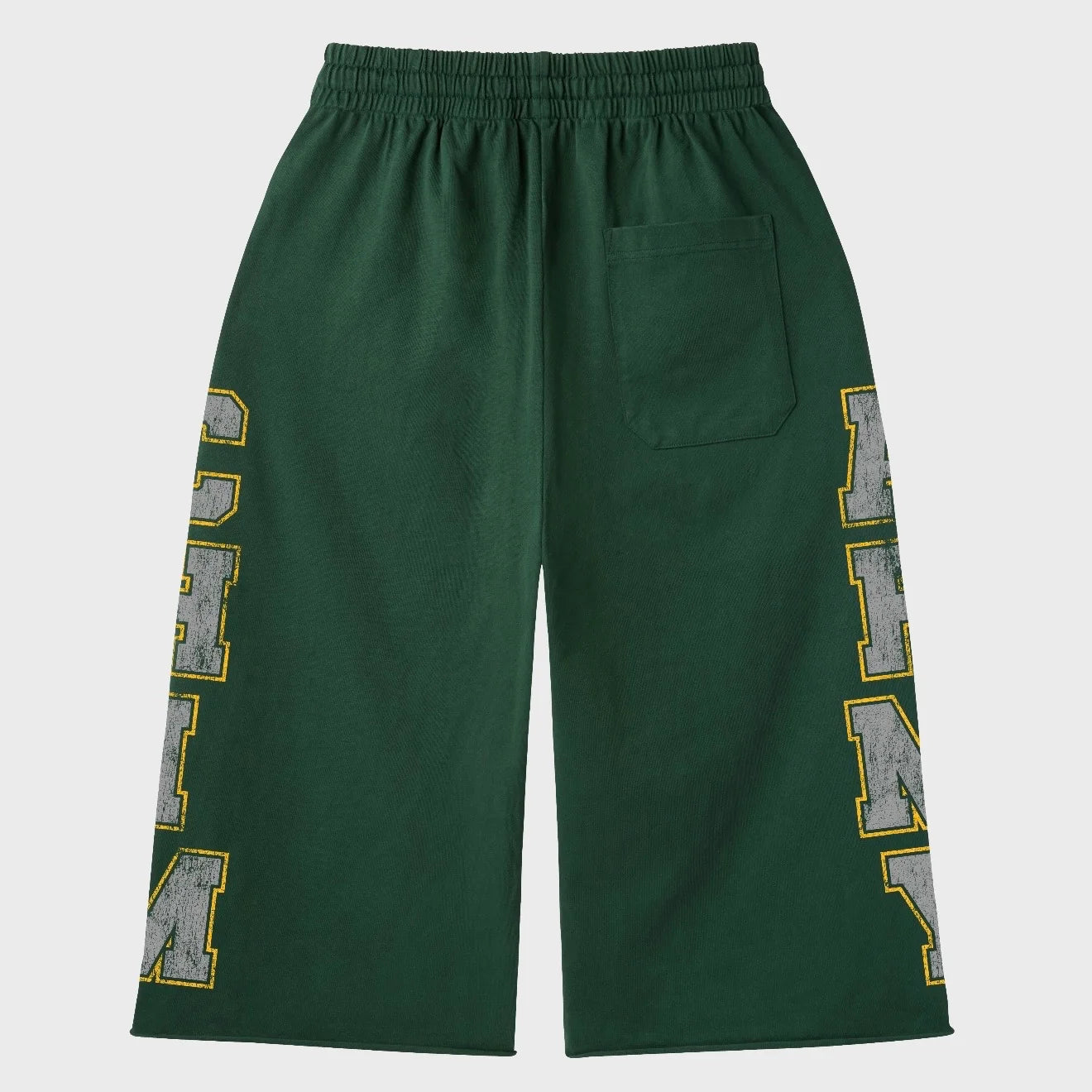 HMDD Green Army Sweat Shorts