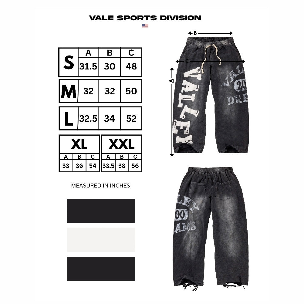 Vale Black Picasso Sweatpants