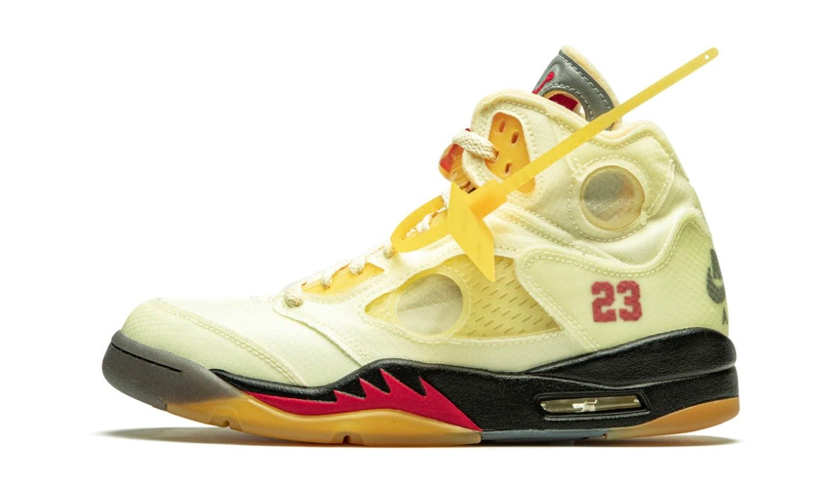 Jordan 5 Off-White Sail