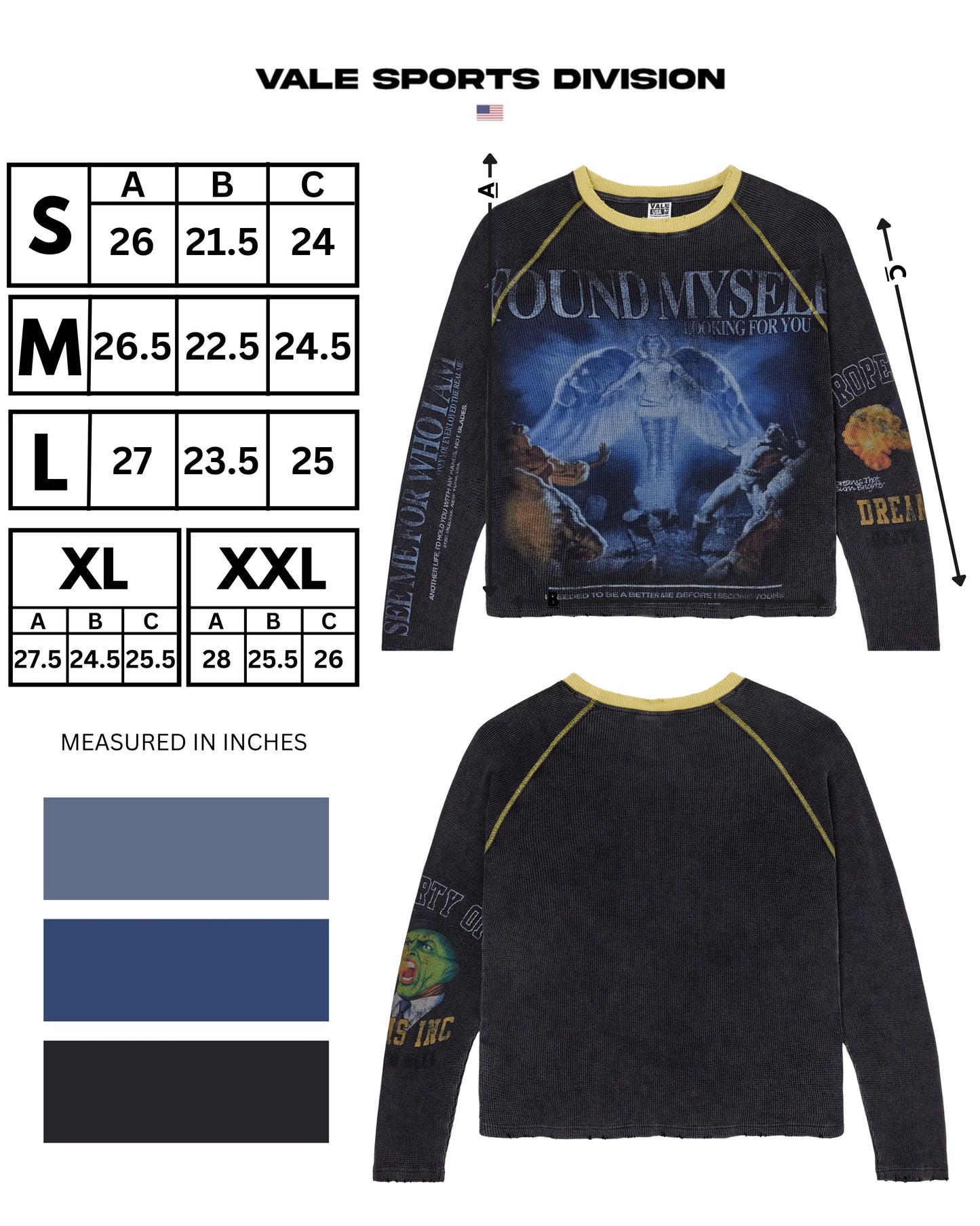 Vale Lost and Found Thermal Long Sleeve