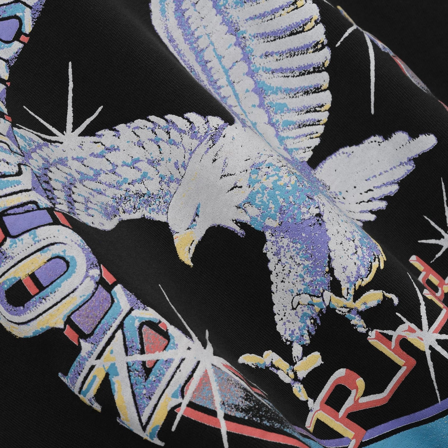 Rhude Vintage Black Notting Hill Eagle T-Shirt