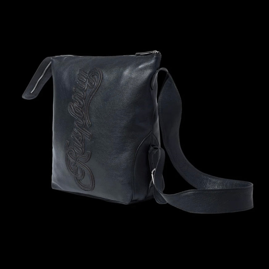 GV Gallery Black Leather Shoulder Bag