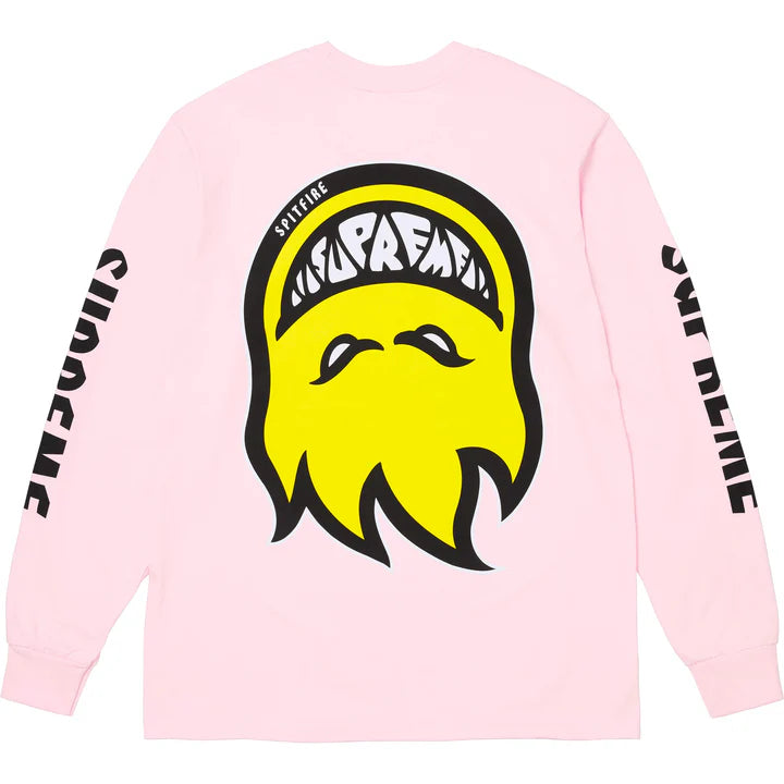 Supreme Spitfire Light Pink Long Sleeve