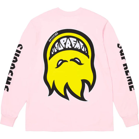 Supreme Spitfire Light Pink Long Sleeve