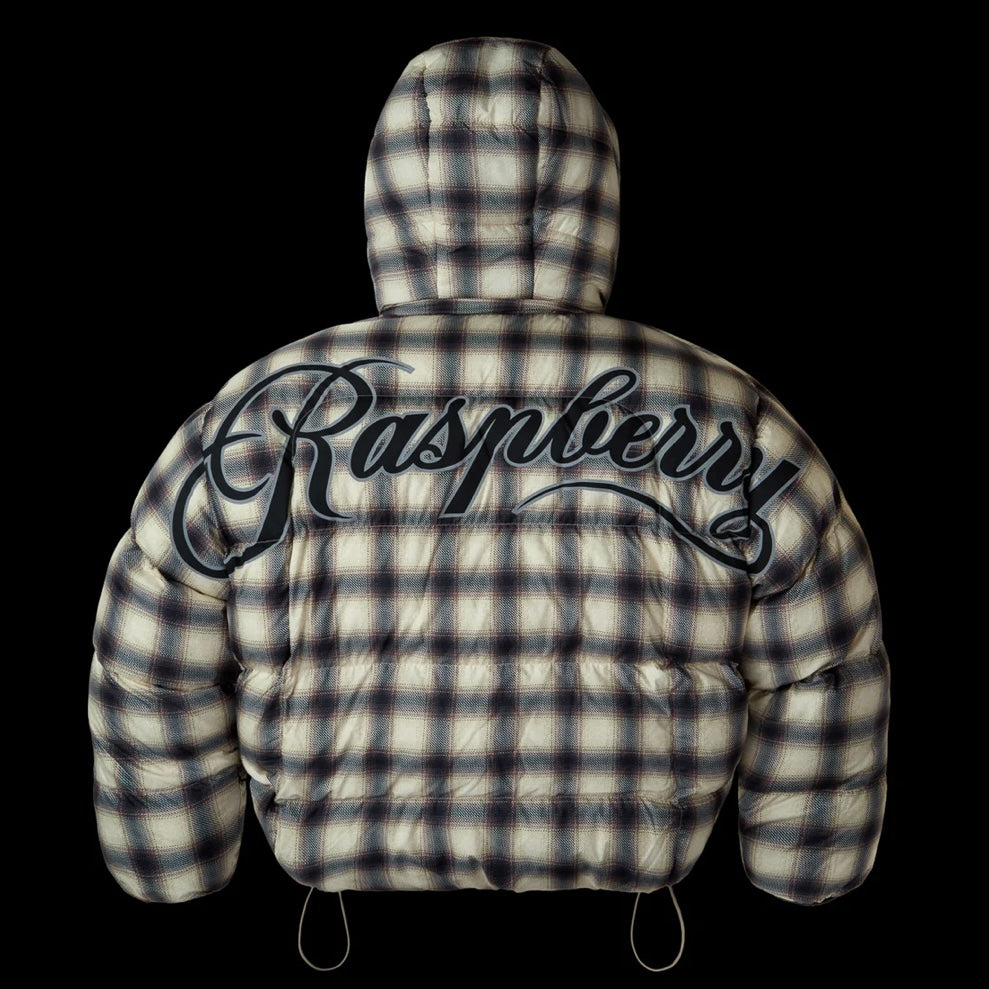 GV Gallery Plaid Puffer Jacket