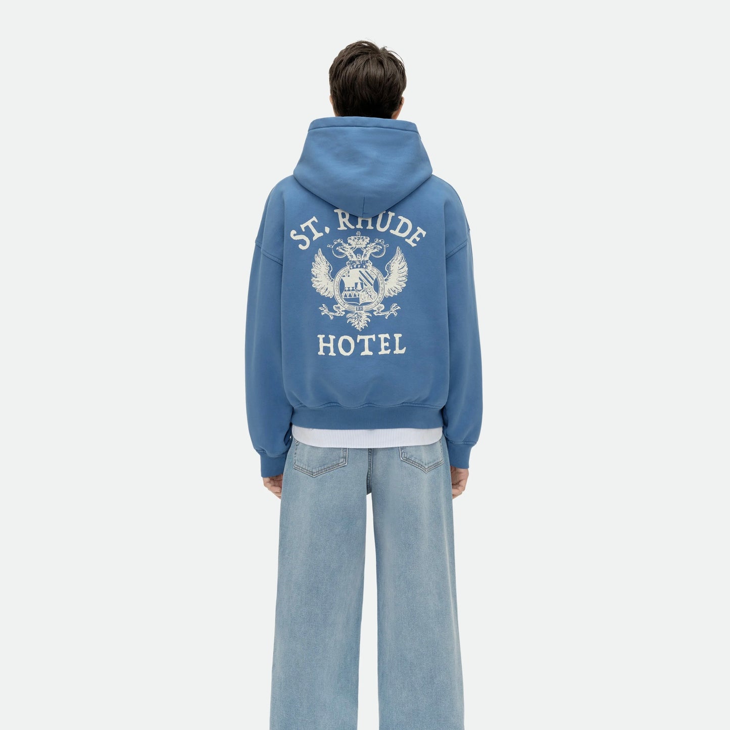 Rhude Royal Blue St Rhude Seal Hoodie