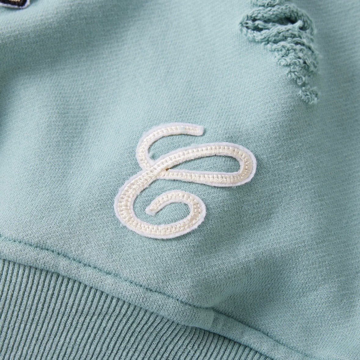 AZVA Mint Green Top Dog Zip Hoodie