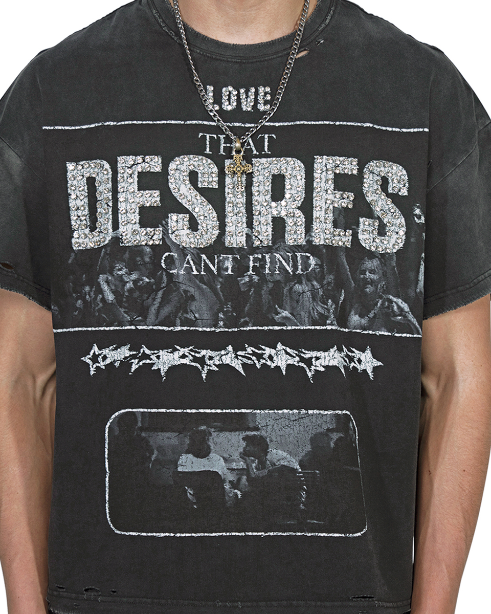 Stile De Amor Black Amor in Desires T-Shirt