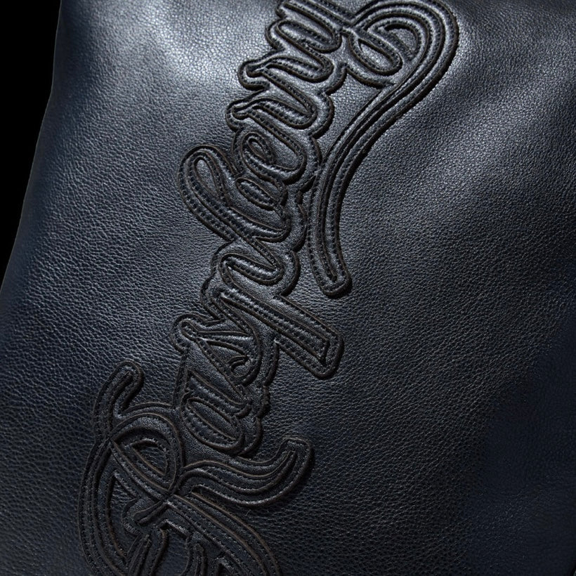 GV Gallery Black Leather Shoulder Bag