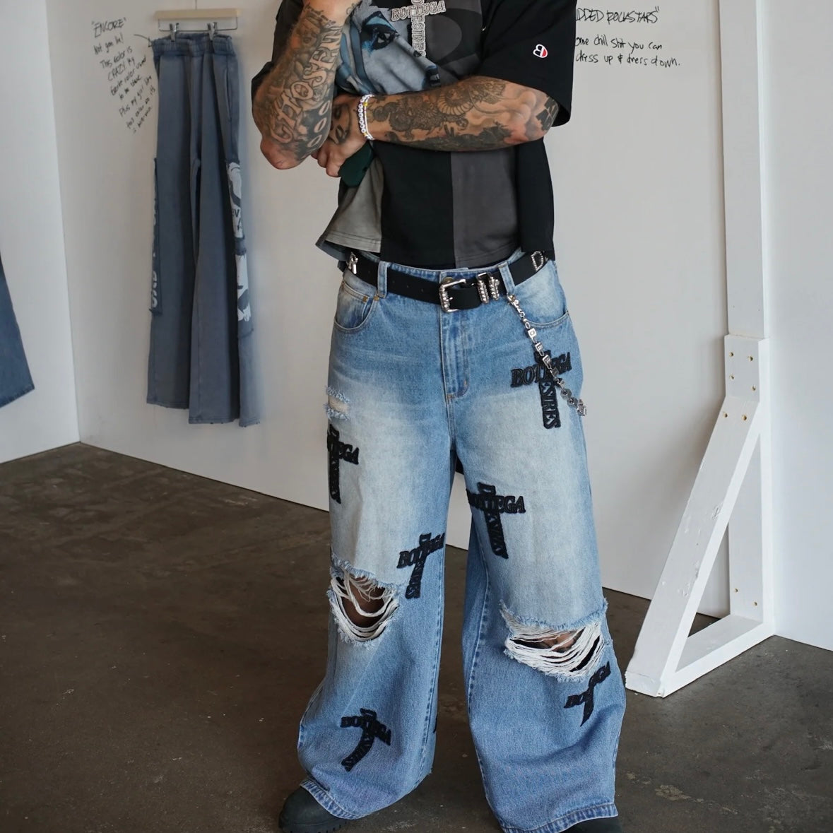 Bottega Desires Holy Grail Denim Pants