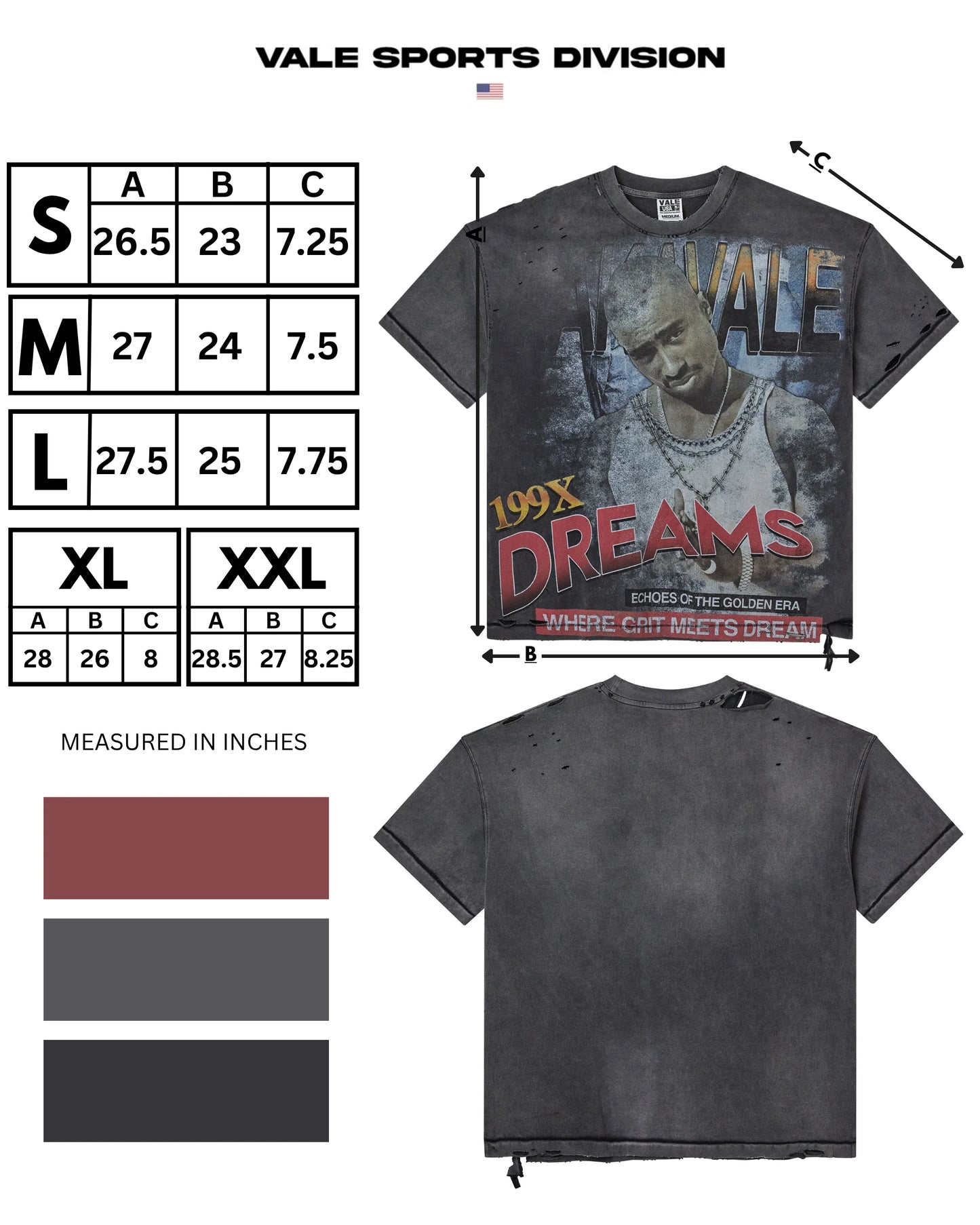 Vale Black Makavale T-Shirt