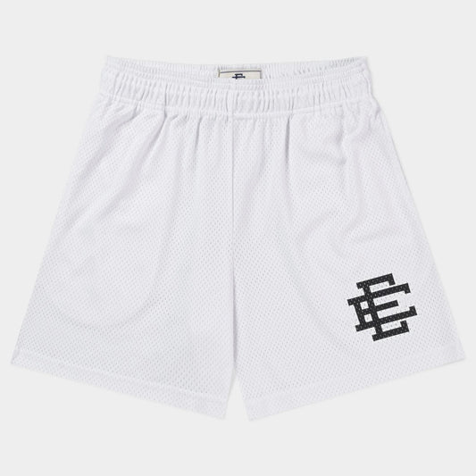 Eric Emanuel White Black Shorts