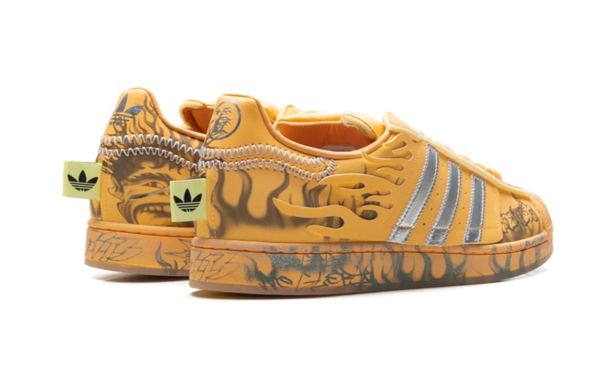 Hellstar Adidas Superstar II Cream Hazy Orange