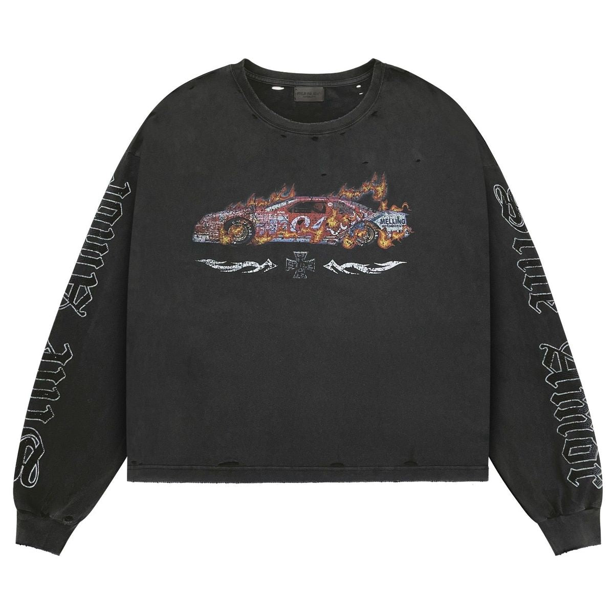 Stile De Amor Washed Black Corredore Long Sleeve