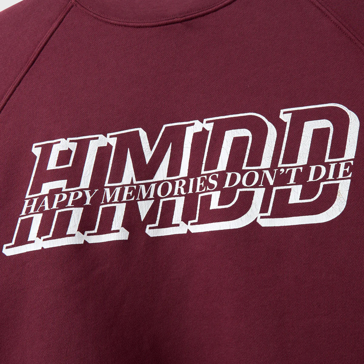 HMDD Burgundy Club Crewneck