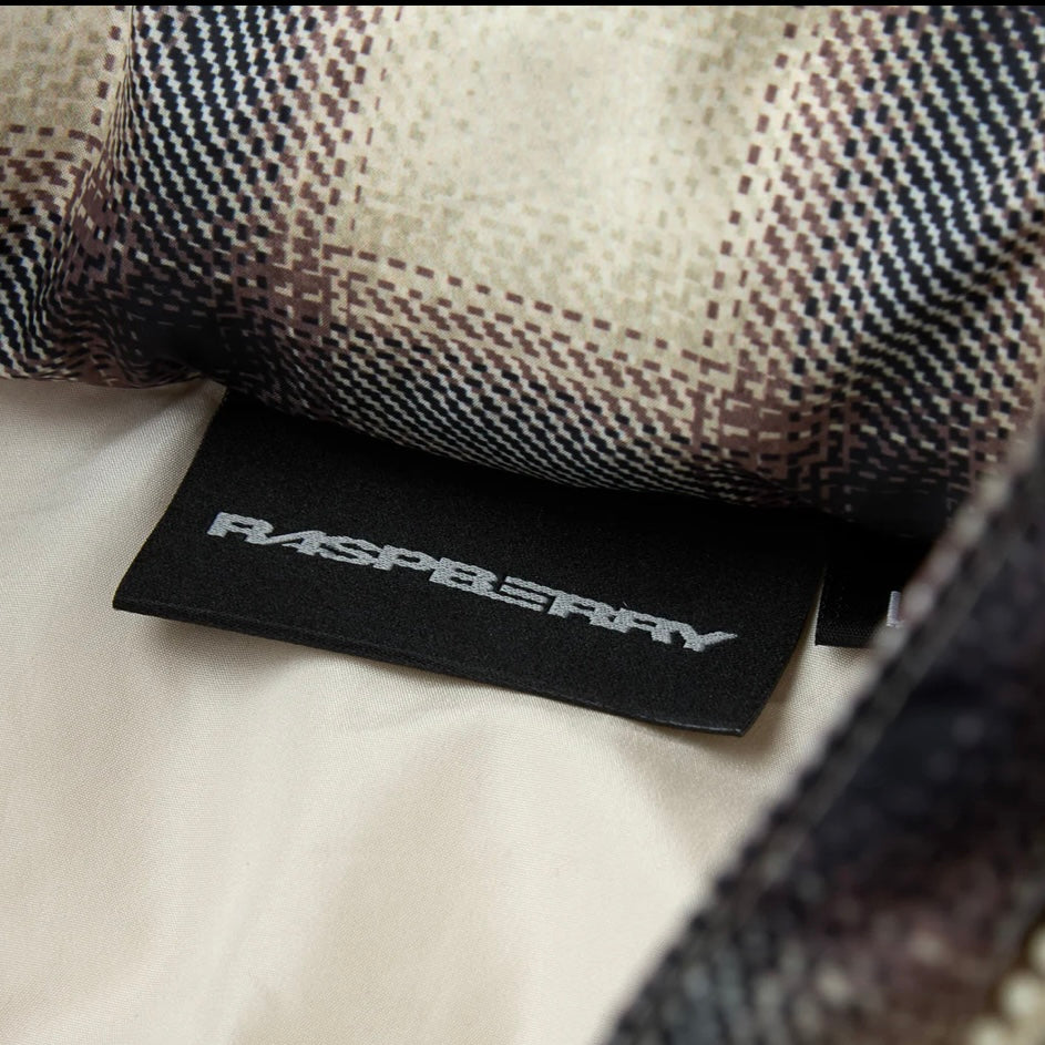 GV Gallery Plaid Puffer Jacket